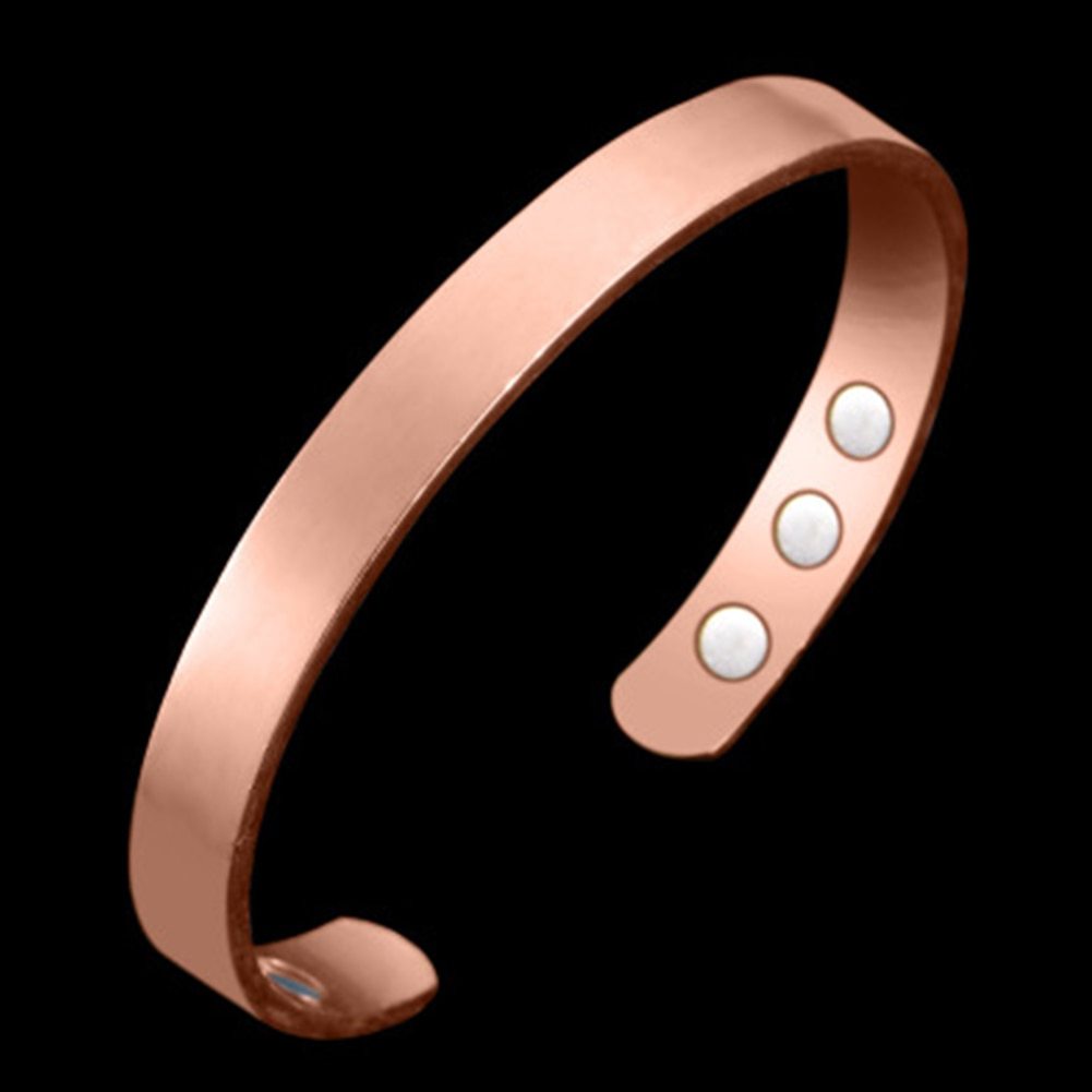 Bracelet Magnétique Femme Moon Fossil – Cuivre & Énergie Naturelle