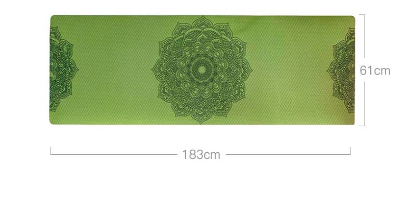 Tapis de Yoga Antidérapant Premium – Confort Élevé & Poignée Intégrée Offerte