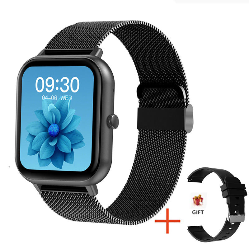 FitWatch DuoStyle – Montre Connectée IA avec 2 Bracelets Assortis