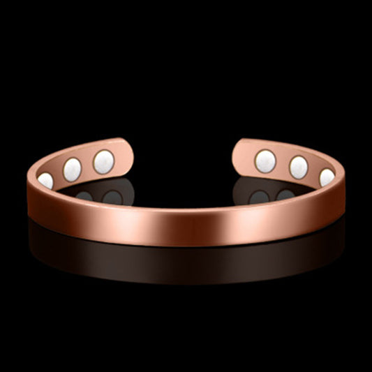 Bracelet Magnétique Femme Moon Fossil – Cuivre & Énergie Naturelle