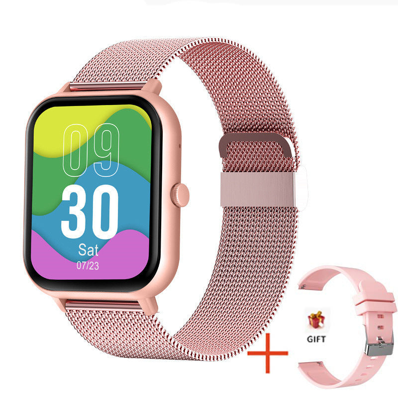 FitWatch DuoStyle – Montre Connectée IA avec 2 Bracelets Assortis
