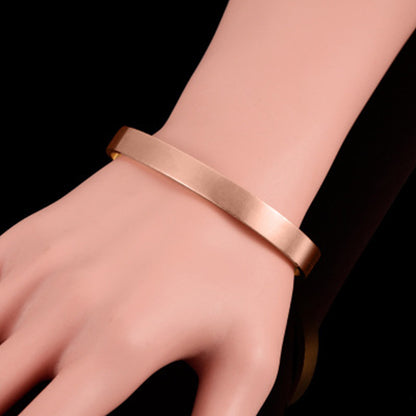Bracelet Magnétique Femme Moon Fossil – Cuivre & Énergie Naturelle