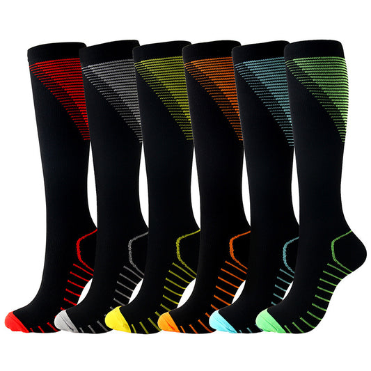 Chaussettes de compression en V – Unisexes, sport, voyage et récupération