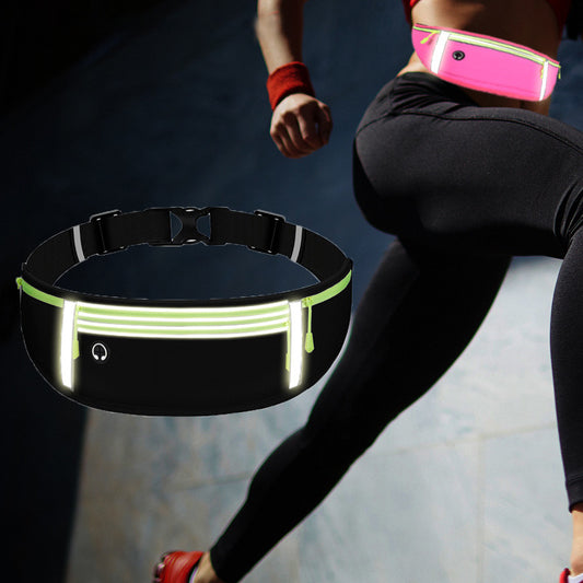 Ceinture de sport étanche multifonction avec porte-gourde